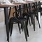 Flash Furniture Black Metal Stack Chair with Black Poly Resin Seat CH-31270-BK-PL1B-GG - alternate 7